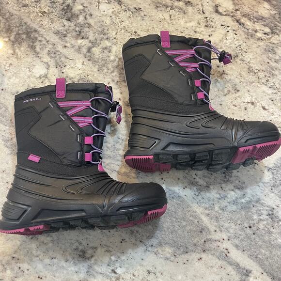 Merrell Kids Snow Boots 4 - Picture 3 of 8